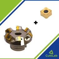 FMC45 Freze frontale cu alezaj