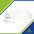 Imagine 2/2 - HFMS-LN1003-D16-d16-L100-Z2-H high feed milling tool