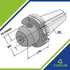 Imagine 2/2 - SK40.H120.WE40 end mill holder