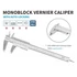 Imagine 1/2 - 1550-2005 Vernier Caliper 0-150/0,02 mm